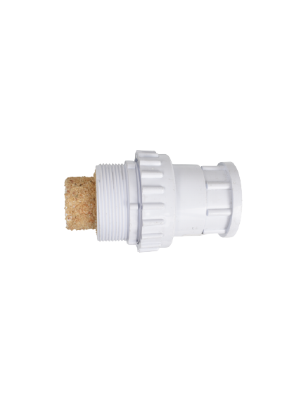 POOLSKIM UNION WITH SHORT SANDED ADAPTOR WHITE - Image 2